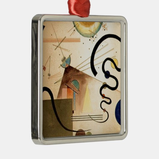 Kandinsky Abstract Metalen Ornament (Rechts)