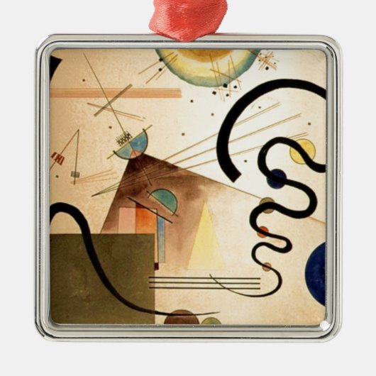 Kandinsky Abstract Metalen Ornament (Voorkant)