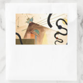 Kandinsky Abstract Rechthoekige Sticker (Tas)