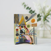 Kandinsky Abstract schilderen Briefkaart (Staand voorkant)