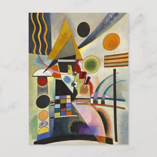 Kandinsky Abstract schilderen Briefkaart (Voorkant)