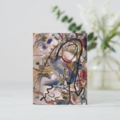 Kandinsky Abstract schilderen Briefkaart (Staand voorkant)