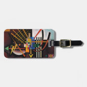 Kandinsky Abstract schilderen Klassiek kunstwerk Bagagelabel (Voorkant horizontaal)