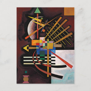 Kandinsky Abstract schilderen Klassiek kunstwerk Briefkaart