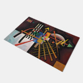 Kandinsky Abstract schilderen Klassiek kunstwerk Deurmat (Schuin)