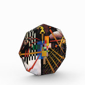 Kandinsky Abstract schilderen Klassiek kunstwerk Fotoblokken (Links)