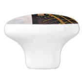 Kandinsky Abstract schilderen Klassiek kunstwerk Keramische Knop (Zijkant)