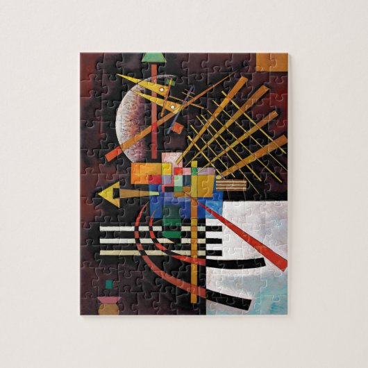 Kandinsky Abstract schilderen Klassiek kunstwerk Legpuzzel (Verticaal)