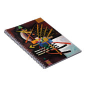 Kandinsky Abstract schilderen Klassiek kunstwerk Notitieboek (Rechterzijde)