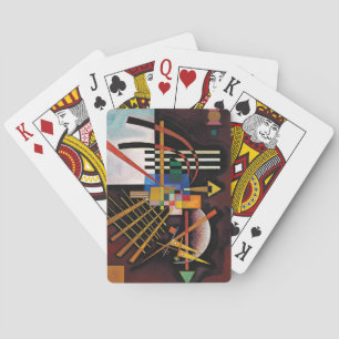 Kandinsky Abstract schilderen Klassiek kunstwerk Pokerkaarten