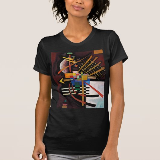 Kandinsky Abstract schilderen Klassiek kunstwerk T-shirt (Voorkant)