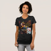 Kandinsky Abstract schilderen Klassiek kunstwerk T-shirt (Voorkant volledig)