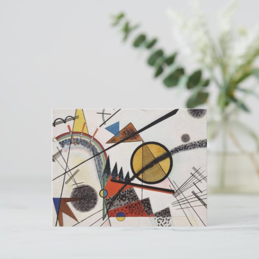 Kandinsky Abstract schilderen Modern Art Master Briefkaart (Staand voorkant)