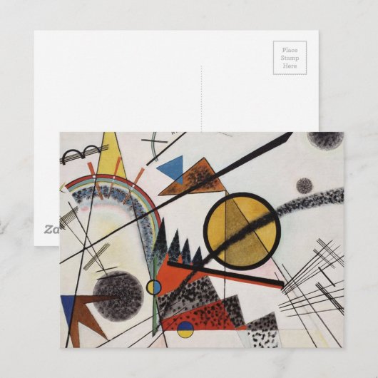 Kandinsky Abstract schilderen Modern Art Master Briefkaart (Voorkant / Achterkant)