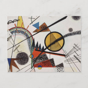Kandinsky Abstract schilderen Modern Art Master Briefkaart