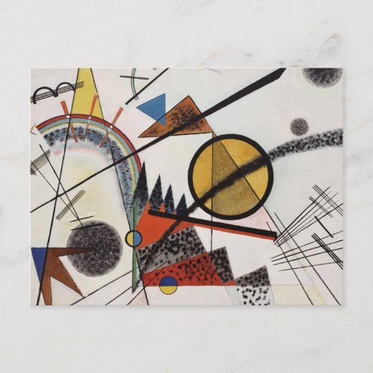 Kandinsky Abstract schilderen Modern Art Master Briefkaart (Voorkant)