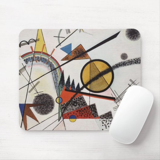 Kandinsky Abstract schilderen Modern Art Master Muismat (Met muis)