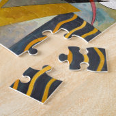 Kandinsky Abstract schilderen Modern Kunstwerk Legpuzzel (Zijkant)