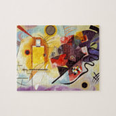 Kandinsky Abstract schilderen Modern Kunstwerkontw Legpuzzel (Horizontaal)