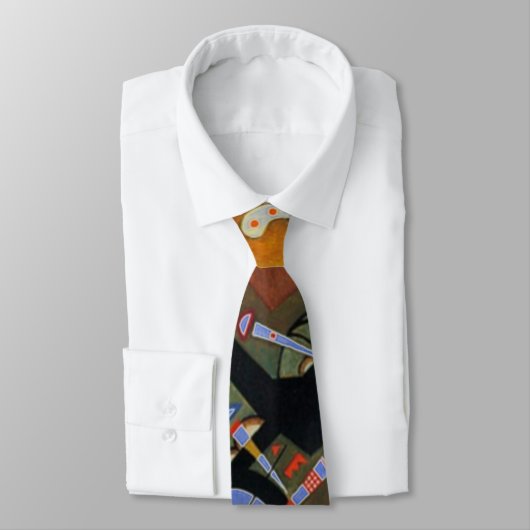 Kandinsky Abstract schilderen Stropdas (Gebonden)