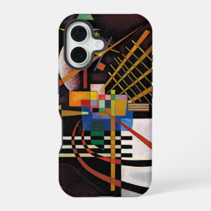 Kandinsky Abstract Schilderij Klassiek Kunstwerk iPhone 16 Hoesje