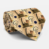Kandinsky Abstract Stropdas (Opgerold)