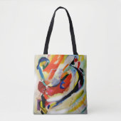 Kandinsky, Abstract Wandpaneel 1914 Tote Bag (Voorkant)