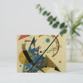 Kandinsky Abstracte cirkels Briefkaart (Staand voorkant)