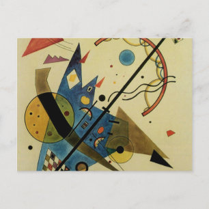 Kandinsky Abstracte cirkels Briefkaart