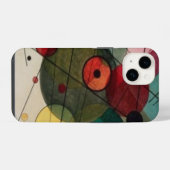 Kandinsky Abstracte Cirkels iPhone Hoesje (Achterkant horizontaal)