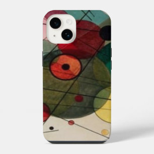 Kandinsky Abstracte Cirkels iPhone 14 Hoesje