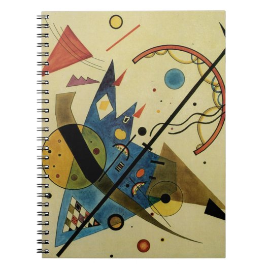 Kandinsky Abstracte cirkels Notitieboek (Voorkant)