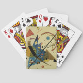 Kandinsky Abstracte cirkels Pokerkaarten (Achterkant)