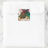 Kandinsky Abstracte cirkels Sticker (Tas)