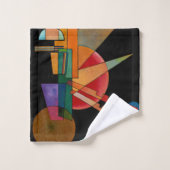 Kandinsky - Abstracte Interpretatie Bad Handdoek (Wasdoekje)