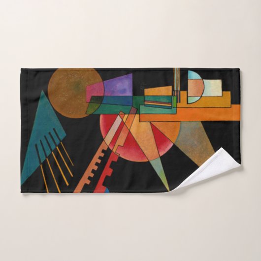 Kandinsky - Abstracte Interpretatie Bad Handdoek (Handdoek)