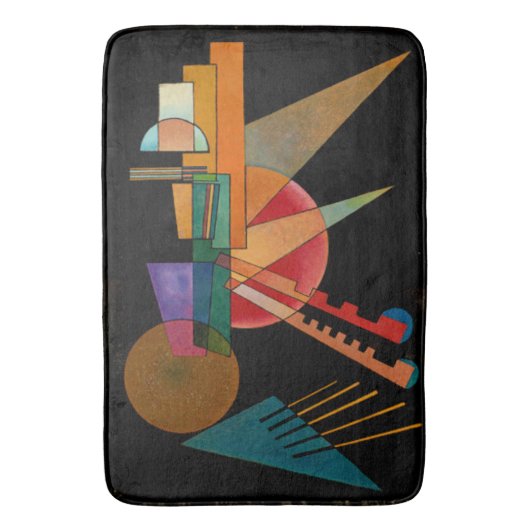 Kandinsky - Abstracte interpretatie Badmat (Voorkant Verticaal)