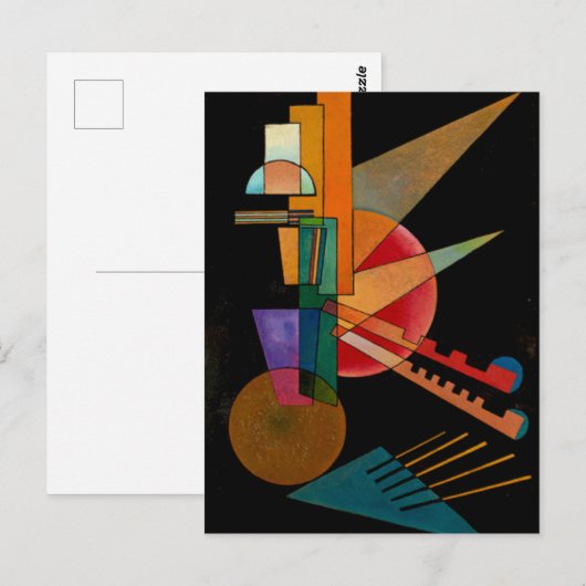 Kandinsky - Abstracte interpretatie Briefkaart (Voorkant / Achterkant)