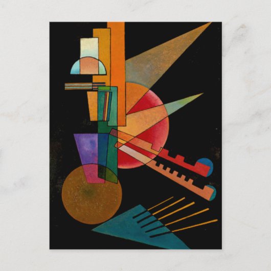 Kandinsky - Abstracte interpretatie Briefkaart (Voorkant)