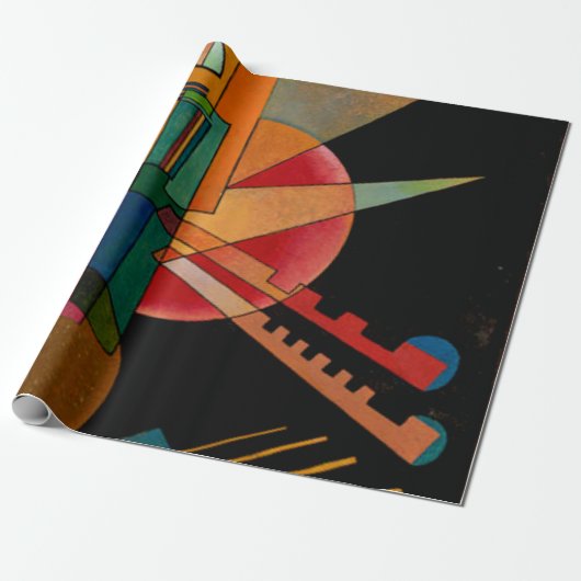 Kandinsky - Abstracte interpretatie Cadeaupapier (Uitgerold)