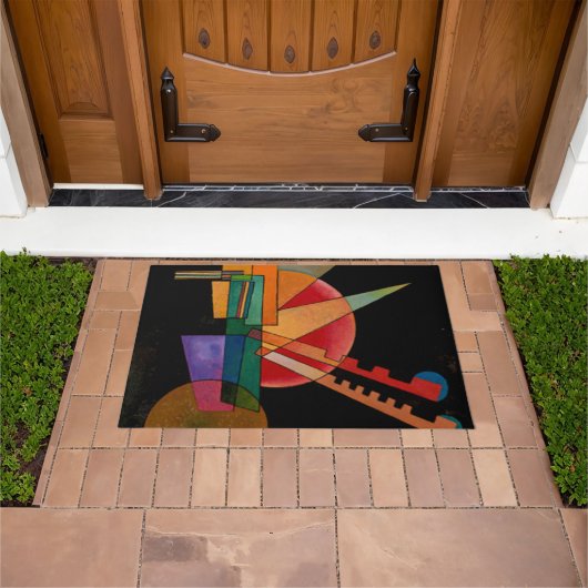 Kandinsky - Abstracte Interpretatie Deurmat (Buiten)