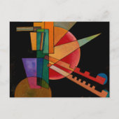 Kandinsky - Abstracte Interpretatie Feestdagenkaart (Voorkant)