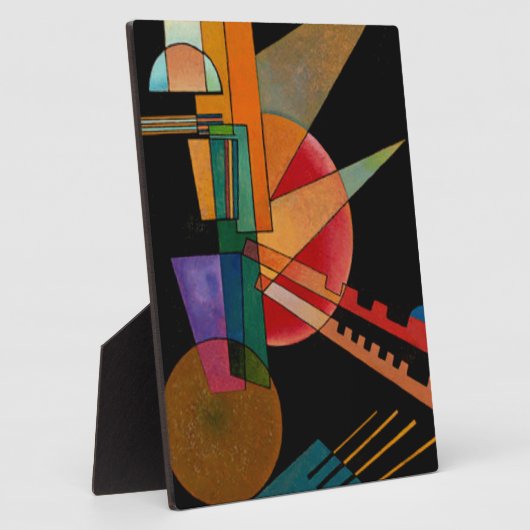 Kandinsky - Abstracte interpretatie Fotoplaat (Zijkant)