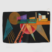 Kandinsky - Abstracte Interpretatie Golfhanddoek (Horizontaal)