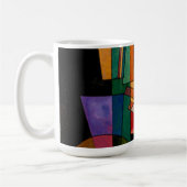 Kandinsky - Abstracte Interpretatie Koffiemok (Links)