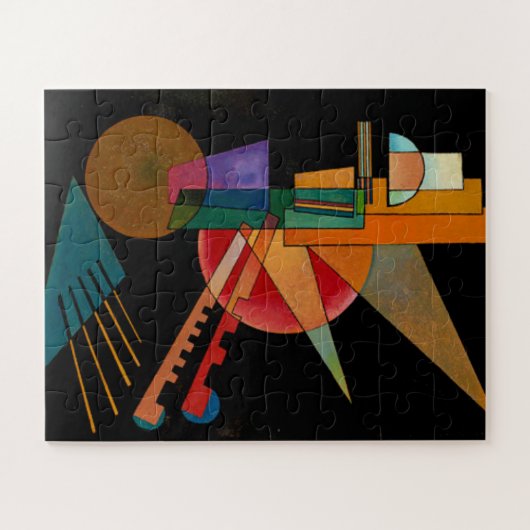 Kandinsky - Abstracte interpretatie Legpuzzel (Horizontaal)