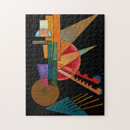Kandinsky - Abstracte interpretatie Legpuzzel (Verticaal)