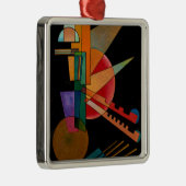 Kandinsky - Abstracte interpretatie Metalen Ornament (Rechts)