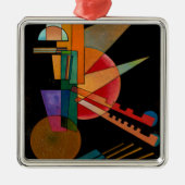 Kandinsky - Abstracte interpretatie Metalen Ornament (Voorkant)