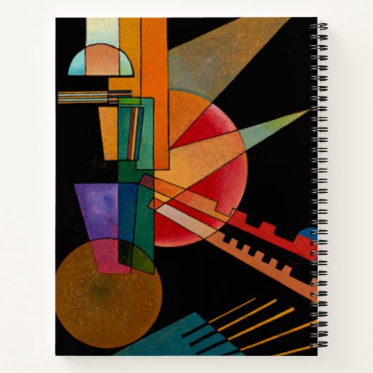Kandinsky - Abstracte interpretatie Notitieboek (Achterkant)